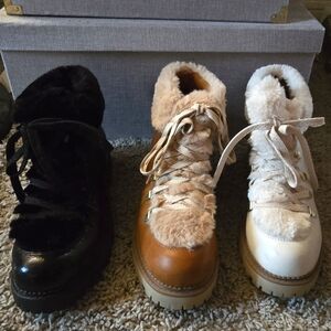 Circus by Sam Edelman Combat Boots with fur